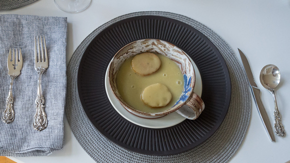 Marcia's excellent asparagus soup