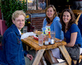 Karen, Katy and Joanna - lunch on Mississippi Ave.