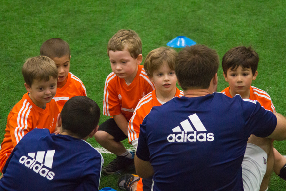 Soccer practice - more paying attention