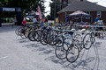 Bikes on racks - PV metric century