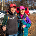 Norm & Barb ready to hike