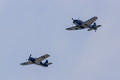 Grumman F4F Wildcat and Douglass SBD Dauntless
