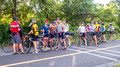 15 sweaty Reston cyclists regroup in Ashburn