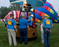 Teddy Bear Balloon crew - Lexington Balloon Rally