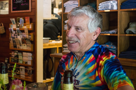 Bob with his Black Butte Porter - Steamboat Inn