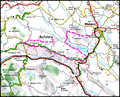 010a - Map - Matera to Bufalara