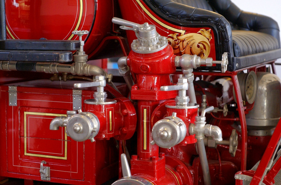 1930's Fire Engine detail