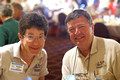 Susan & Jack of Tandems Limited at Saturday banquet