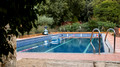 The lap pool at Mas Pelegri