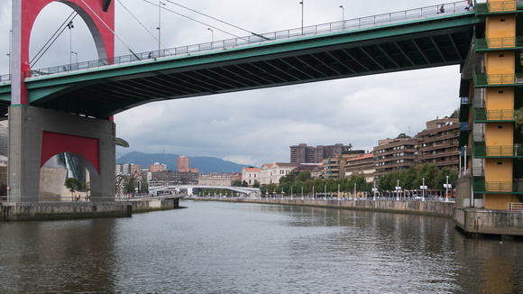 Bridge next to Guggenheim - Bilbao
