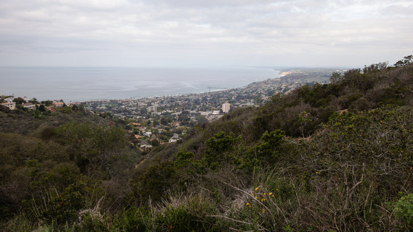View looking north from Mt. Soledad