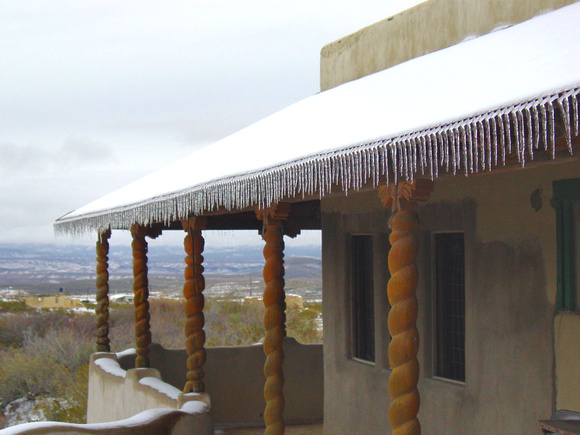 Icicles at Terlingua ghostown - Terlingua, TX
