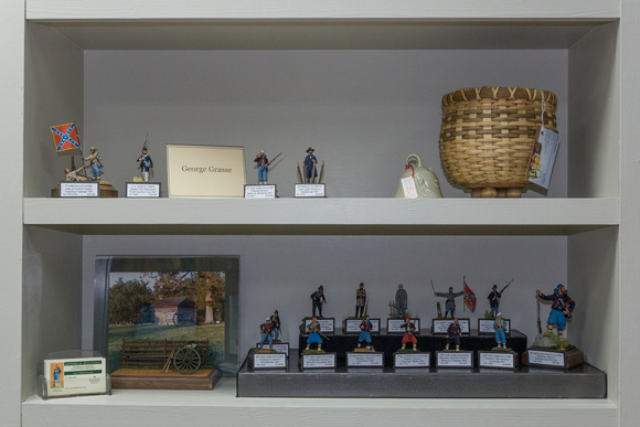 George Grasse miniature exhibit - Lexington Artist Co-op Gallery