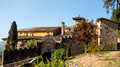 Monastery high above Maià de Montcal on GIV-5234