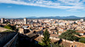 Girona rooftops from the city wall