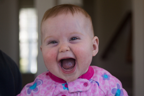 Hayley laughing