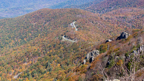 Stony Man Overlook from Stony Man Mountain