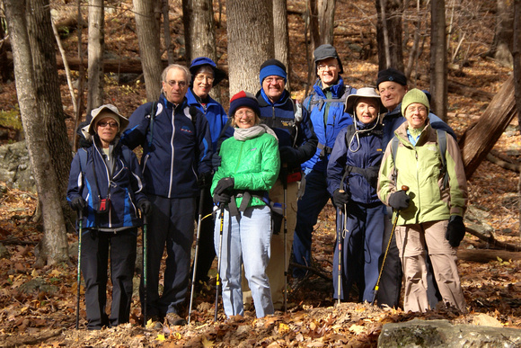 75 percent of our group - Rose River loop