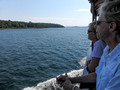 Barbara & Karen - Lake Champlain cruise - credit Fred