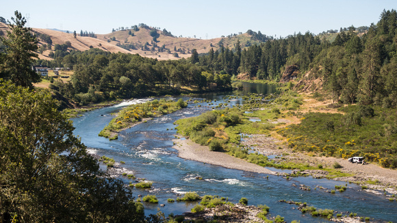 North Upmqua River - west of Glide