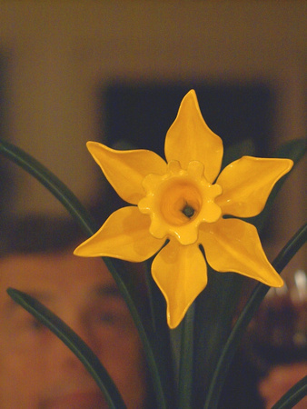Ceramic daffodil