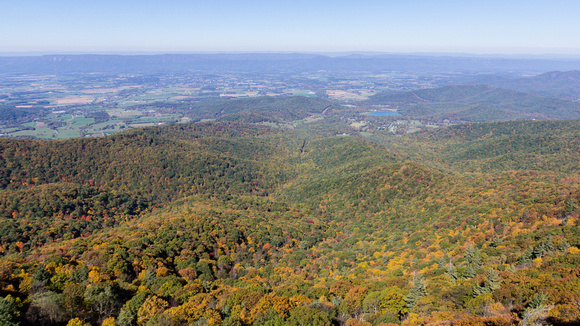 View looking west from Little Stony Man