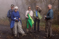 Charlie, Julie, Karen, Karen & Spence - foggy at Fishers Gap