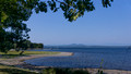 Lake Champlain toward NY from Charlotte Beach
