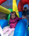 Avery at top of slide